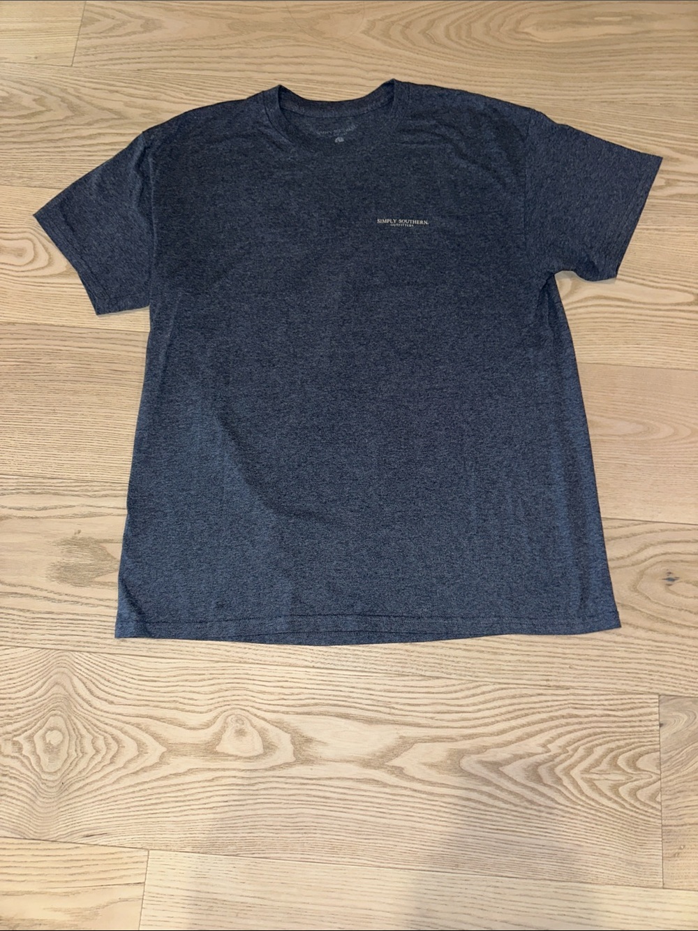 Simply Southern Dark Navy Heather  Short Sleeve Tee